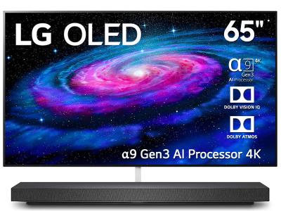 65" LG OLED65WX WX Signature Series Wallpaper OLED TV