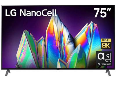 75" LG 75NANO99 NanoCell 8K LCD TV