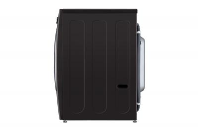 27" LG Smart Front Load Washer With 5.8 cu. ft. Capacity , ColdWash in Black Steel - WM4500HBA