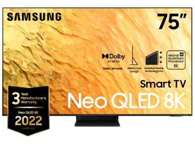 75" Samsung QN75QN800BFXZC Neo QLED 8K Smart TV