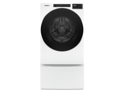 27" Whirlpool 5.8 Cu. Ft. Front Load Washer with Quick Wash Cycle - WFW6605MW