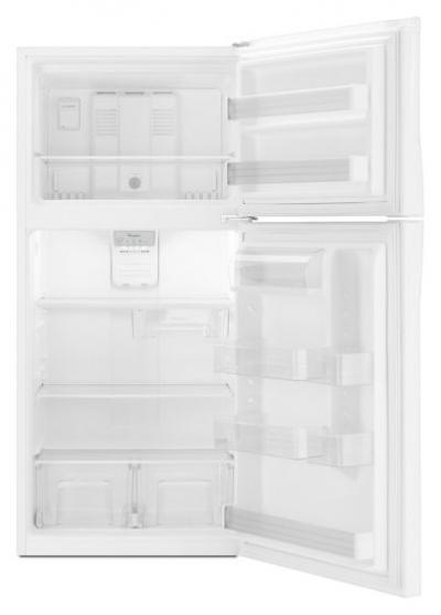 30" Whirlpool 19.2 Cu. Ft. Top-Freezer Refrigerator With LED Interior Lighting - WRT549SZDW
