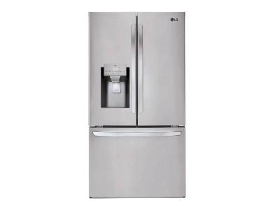 36" LG 28 Cu. Ft. French Door Refrigerator with Slim SpacePlus Ice  - LRFS28XBS