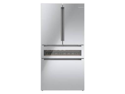 36" Bosch French Door Refrigerator Freezer Located Ice Dispenser - B36CL81ENG