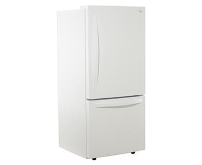 30" LG 22 Cu.ft  Bottom Freezer Drawer Refrigerator With Inverter Linear Compressor  - LDNS22220W