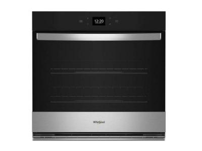 27" Whirlpool 4.3 Cu. Ft. Single Wall Oven with Air Fry When Connected - WOES5027LZ