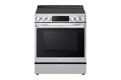 30"  LG 6.3 cu ft. Capacity Smart Wi-Fi Enabled ProBake Convection Electric Slide-in Range - LSEL6335F