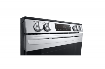 30" LG 6.3 Cu. Ft. Smart Wi-Fi Enabled Electric Slide-in Range In Stainless Steel - LSEL6331F