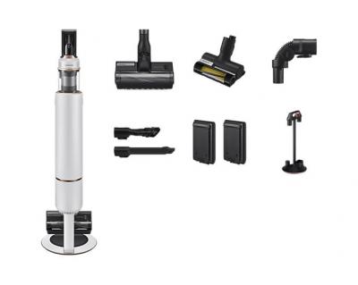 Samsung Bespoke Jet Cordless Stick Vacuum with All in One Clean Station in Misty White - VS20A95923W/AC