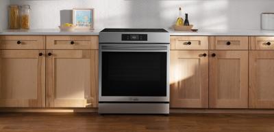 30" Frigidaire Gallery 6.2 Cu. Ft. Front Control Induction Range with Total Convection - GCFI306CBF