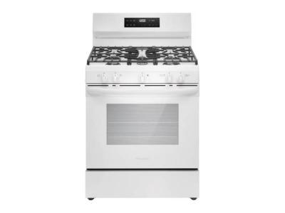 30" Frigidaire 5.1 Cu. Ft. Gas Range with Quick Boil - FCRG3062AW