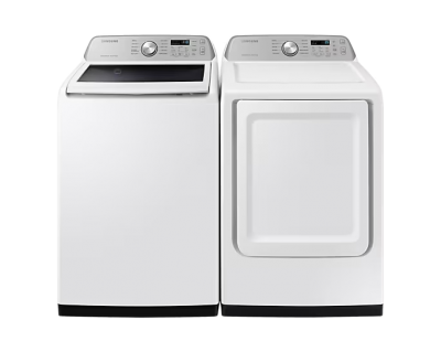 27" Samsung 7.4 Cu. Ft. 3500 Series Smart Electric Top Load Dryer - DVE47CG3500WAC