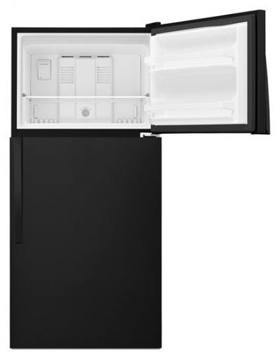 30" Whirlpool 18.2 Cu. Ft. Top-Freezer Refrigerator With Flexi-Slide Bin - WRT318FZDB