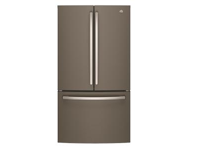 36" GE 26.7 Cu. Ft. Bottom Mount French Door Refrigerator - GNE27JMMES