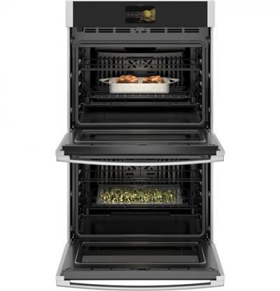 30" GE Profile 10 Cu. Ft. Built-In Convection Double Wall Oven - PTD7000SNSS