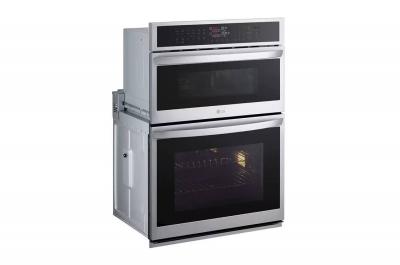 30" LG 6.4 Cu. Ft. Smart Combination Wall Oven with Convection and Air Fry - WCEP6423F