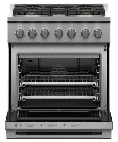 30" Fisher & Paykel 5 Burners LPG Gas Range  - RGV3-305-L