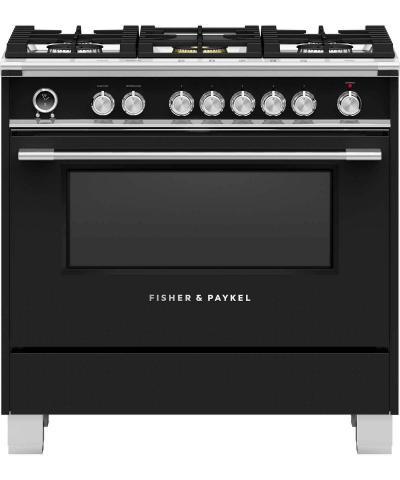  36" Fisher & paykel Dual Fuel Range - OR36SCG6B1