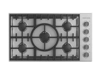 36" Fisher & Paykel LPG Gas Cooktop - CDV3-365HL