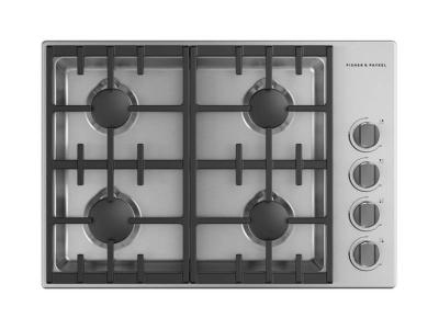 30" Fisher & Paykel LPG Gas Cooktop - CDV3-304L