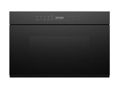 24" Fisher & Paykel 1.2 Cu. Ft. Drawer Microwave in Black Glass  - OMD24SDB1