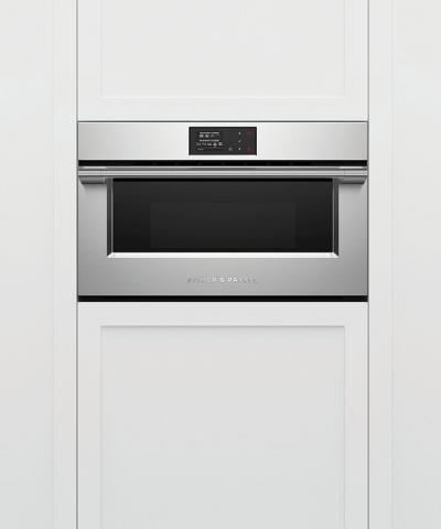 30" Fisher & Paykel 1.3 Cu. Ft. Convection Speed Single Wall Oven in Stainless Steel - OM30NPX1