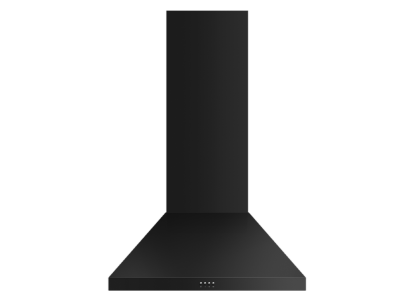 30" Fisher & Paykel Pyramid Chimney Wall Range Hood in Black - HC30PCB1