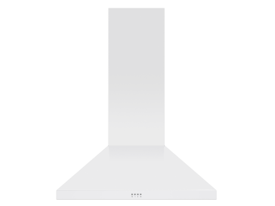 36" Fisher & Paykel Pyramid Chimney Wall Range Hood in White - HC36PCW1