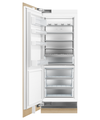 30" Fisher & Paykel 16.3 Cu. Ft. Integrated Column Refrigerator - RS3084SLHK1
