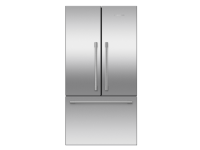 36" Fisher & Paykel 20.1 Cu. Ft. Freestanding French Door Refrigerator in Stainless Steel - RF201AHJSX1