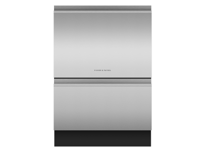 24" Fisher & Paykel Built-Under Double DishDrawer Dishwasher in Stainless Steel - DD24DT4NX9