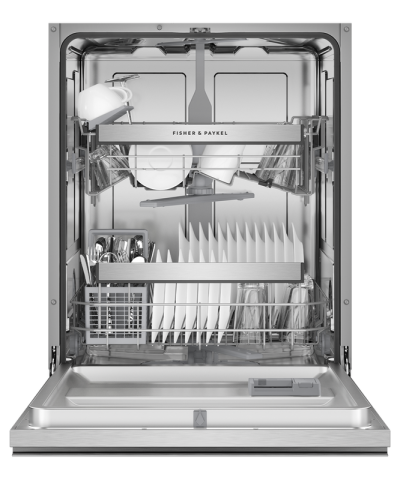 24" Fisher & Paykel Tall Built-in Dishwasher in Stainless Steel - DW24UNT2X2