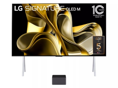 97" LG OLED97M3PUA Signature OLED M Class 4K Smart TV with Wireless 4K Connectivity