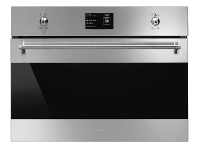 24" SMEG Electric Steam Oven with 1.77 cu. ft. Capacity - SFU4302MCX