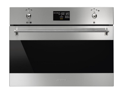 24" SMEG Electric Steam Oven with 1.77 cu. ft. Capacity - SFU4302MCX