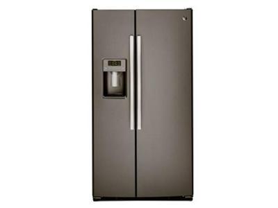 33" GE 22.5 Cu. Ft. Side-by-Side Refrigerator with Dispenser - GSS23HMHES