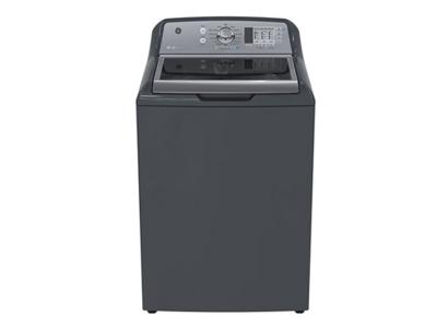 27" GE 5.3(IEC) cu. ft. stainless steel capacity washer - GTW680BMKDG