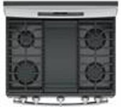 30" GE Free-Standing Double Oven Gas with Convection and Self-Cleaning w/Steam Clean Range - JCGB860SEJSS
