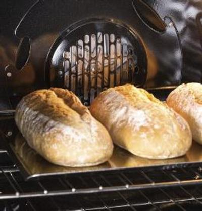 30" GE Free-Standing Double Oven Gas with Convection and Self-Cleaning w/Steam Clean Range - JCGB860SEJSS
