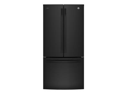 33" GE Profile 24.8 cu.ft. French Door Bottom-Mount, w/Factory Installed Icemaker - PNE25JGKBB