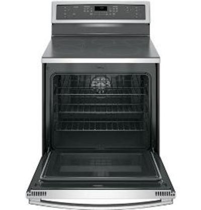 30" GE Profile Free Standing Electric True Convection Range with Touch Controls and Induction Elements - PCHB920SJSS