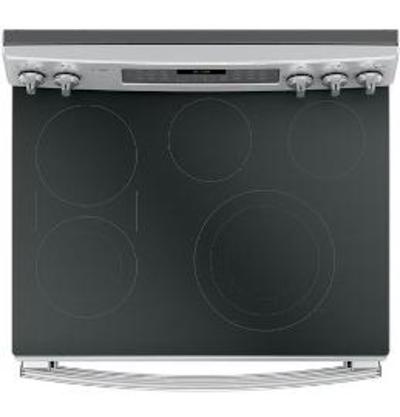 30" GE Profile Free Standing Electric Double Oven Self Cleaning True Convection Range - PCB980SJSS