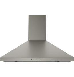 30" GE Wall-Mount Pyramid Chimney Hood - JVW5301EJESC