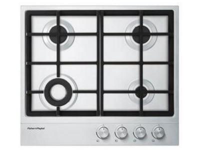 24" Fisher Paykel Gas on Steel Cooktop CG244DLPX1