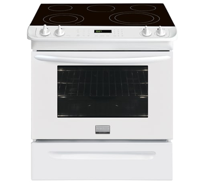30" Frigidaire Gallery Slide-In Electric Range - CGES3065PW