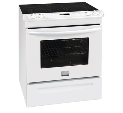 30" Frigidaire Gallery Slide-In Electric Range - CGES3065PW
