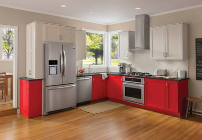 36" Frigidaire Gallery 21.9 Cu. Ft. Counter-Depth French Door Refrigerator - FGHF2366PF